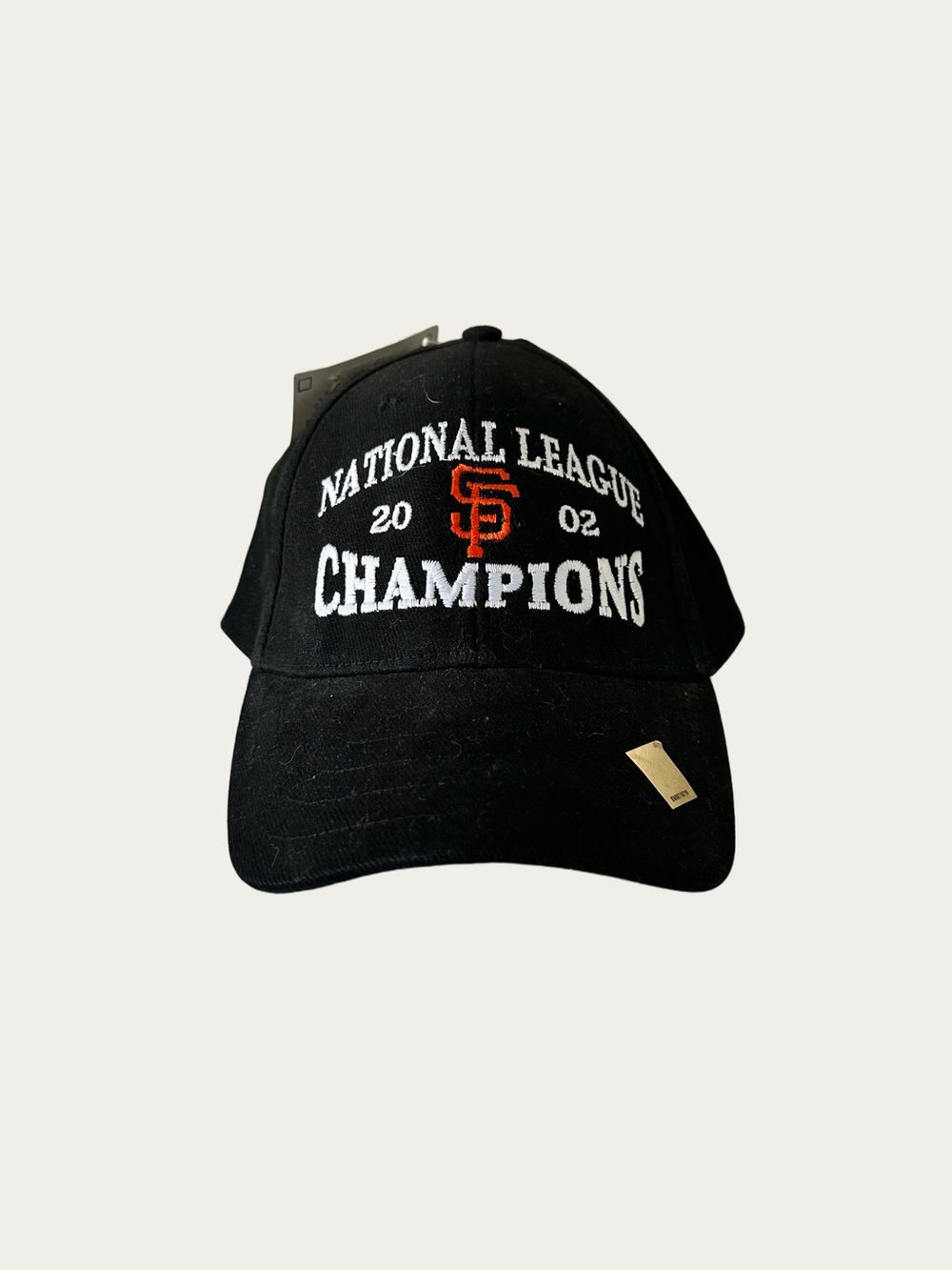 MLB SF National League Champions 2002 Black Baseball Cap
